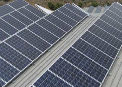 Instalación fotovoltaica de 40KW conectada a red