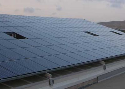 Instalación fotovoltaica de 50KW conectada a red en Elche Parque Empresarial