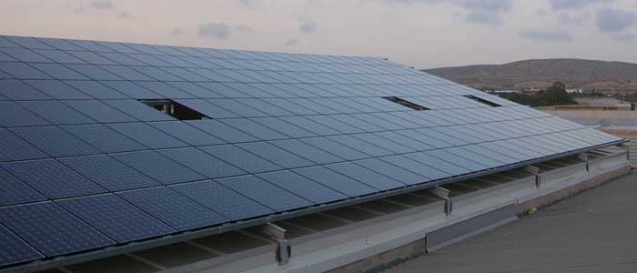 Instalación fotovoltaica de 50KW conectada a red en Elche Parque Empresarial
