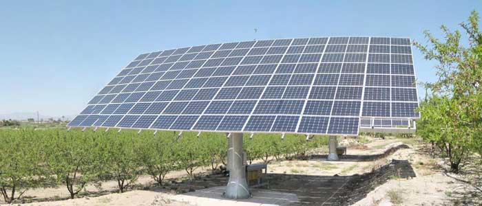 Instalación Fotovoltaica de 60KW con 4 seguidores solares