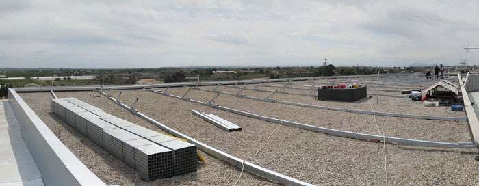 Instalación Fotovoltaica de 100KW conectada a red - Zinda